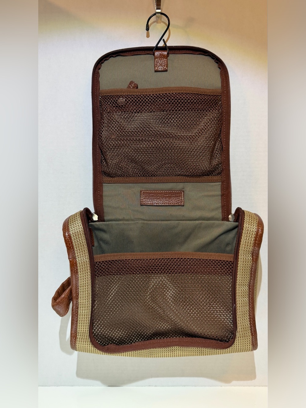 Johnston & Murphy Men's Travel Toiletry Bag - Brown